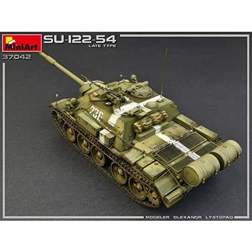 数量限定‼️ブラックピンク4枚セット‼️ ミニアート 1/35 ソ連軍 SU-122-54後期型 プラモデル MA37042