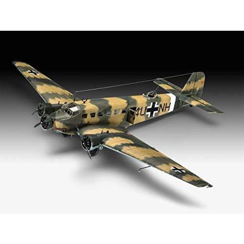 ドイツレベル 1/48 ドイツ空軍 ユンカース Ju52/3m 輸送機 プラモデル 03918[並行輸入品]（※超レア 要在庫確認 ）｜athena8｜02