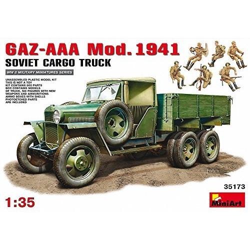 ミニアート 1/35 GAZ-AAA 1941ソビエトカーゴトラック プラモデル[並行輸入品]