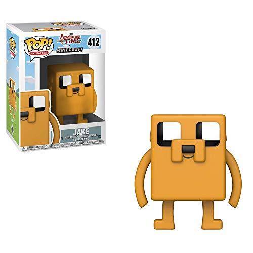 Funko Pop Television: Adventure Time - Minecraft Jake Collectible Figure, M｜athena8