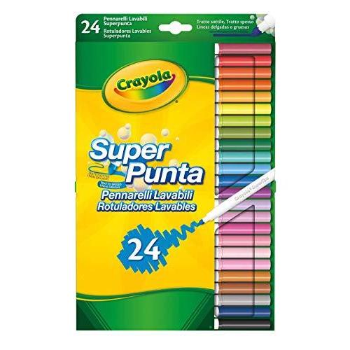 Crayola Supertips Washable - Pack of 24[並行輸入品] : athena8 - 通販 - Yahoo ...