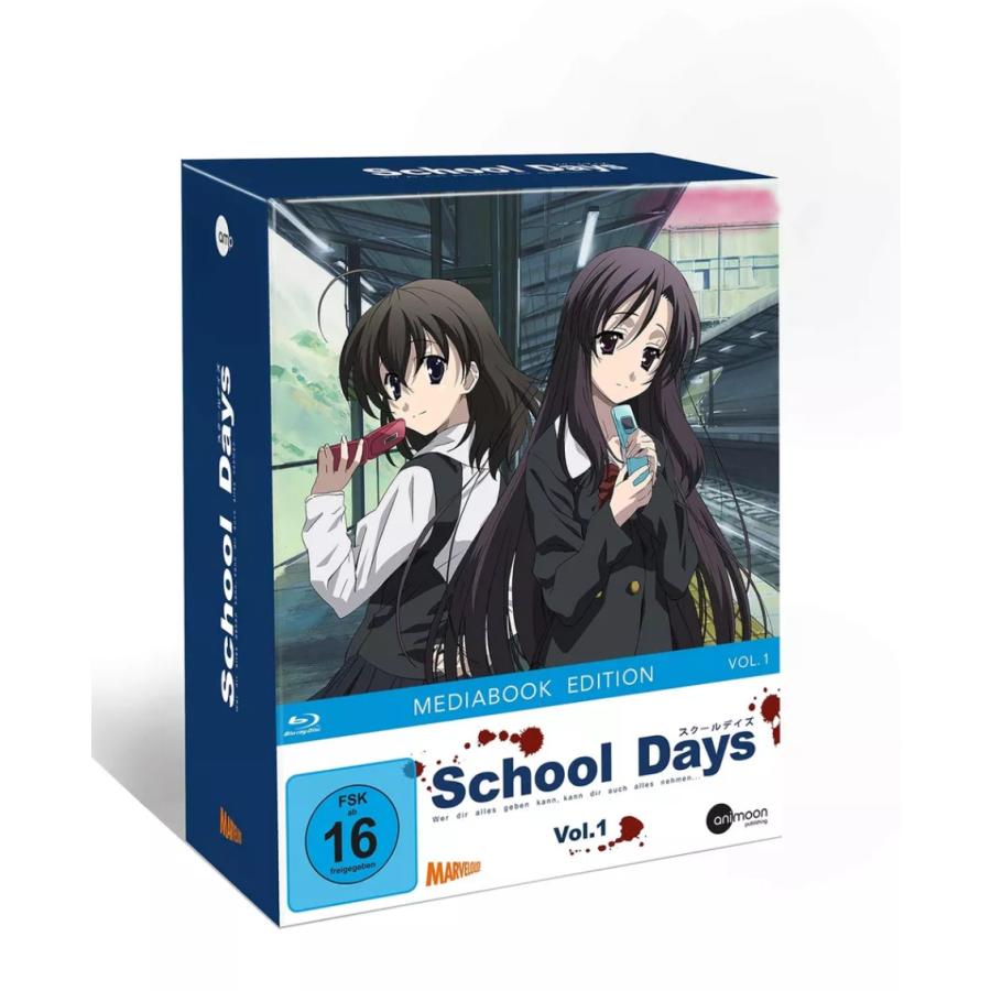 School Days Complete TV Series [Blu-ray]