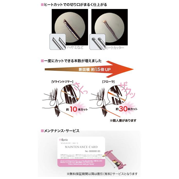 在庫有】[Vライントリマー フローラ 5001-22] ラヴィア ヒートカッター