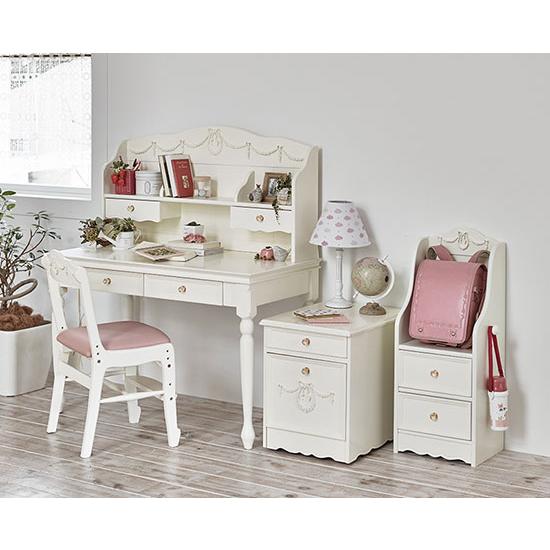 ランドセルラック ホワイト RCC-1856WH［プリンセス家具 子供部屋］／同梱不可・代引き不可の画像