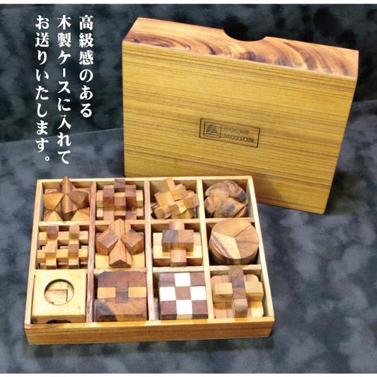 【在庫有】ROCKS MOTION ウッドパズル12個セットの画像