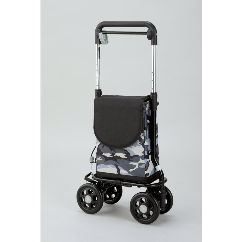 ショッピングカート ブレーキ付き 4輪 [どこでもキャリー RS-300]／同梱不可・代引き不可_5