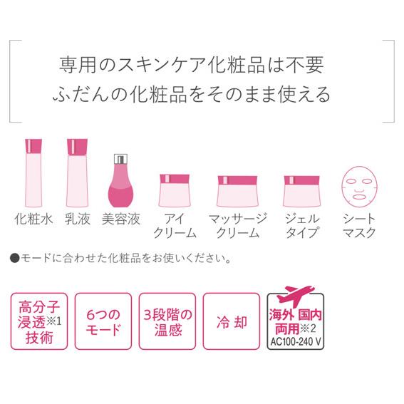 イオン美顔器 簡単 [パナソニック イオンブースト EH-ST99-N