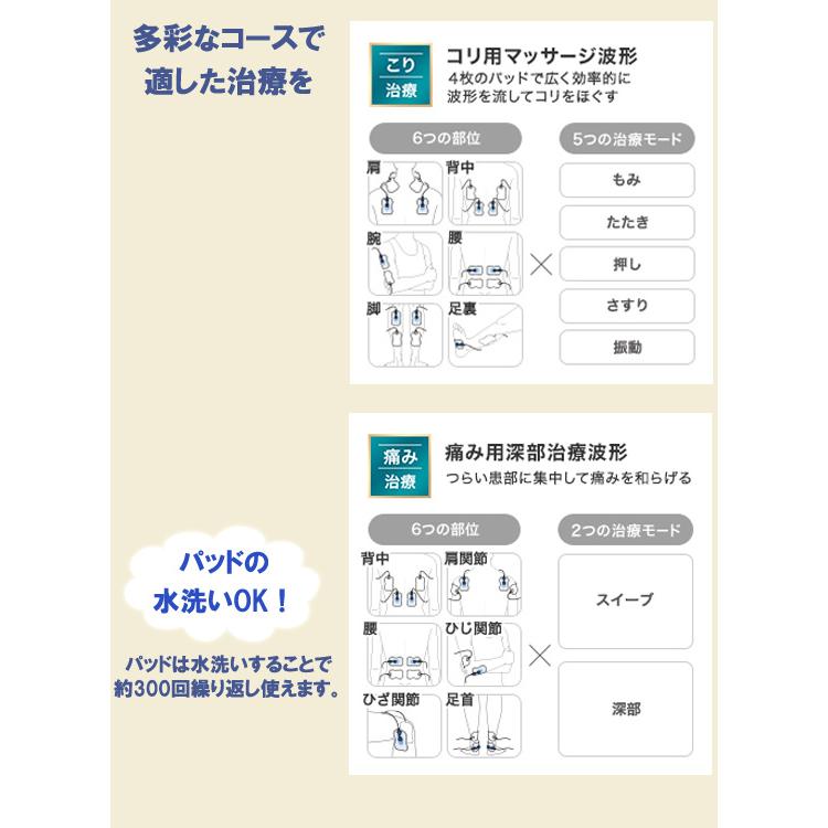 【在庫有】低周波治療器 簡単 [オムロン 電気治療器 HV-F5300]｜athenesys｜05