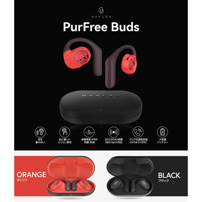 HAYLOU（ハイロー） Purfree Buds OW01 [耳孔を塞がず高音質な「ながら