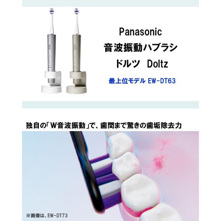 パナソニック 音波振動ハブラシ ドルツ EW-DT63 : アテーネYahoo!店