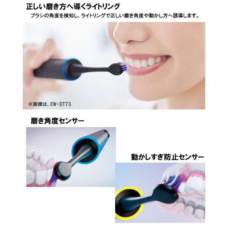 パナソニック 音波振動ハブラシ ドルツ EW-DT63 : アテーネYahoo!店