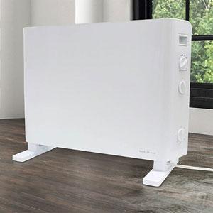 自然対流で部屋全体を暖めるパネルヒーター[窓際コンベクターパネル