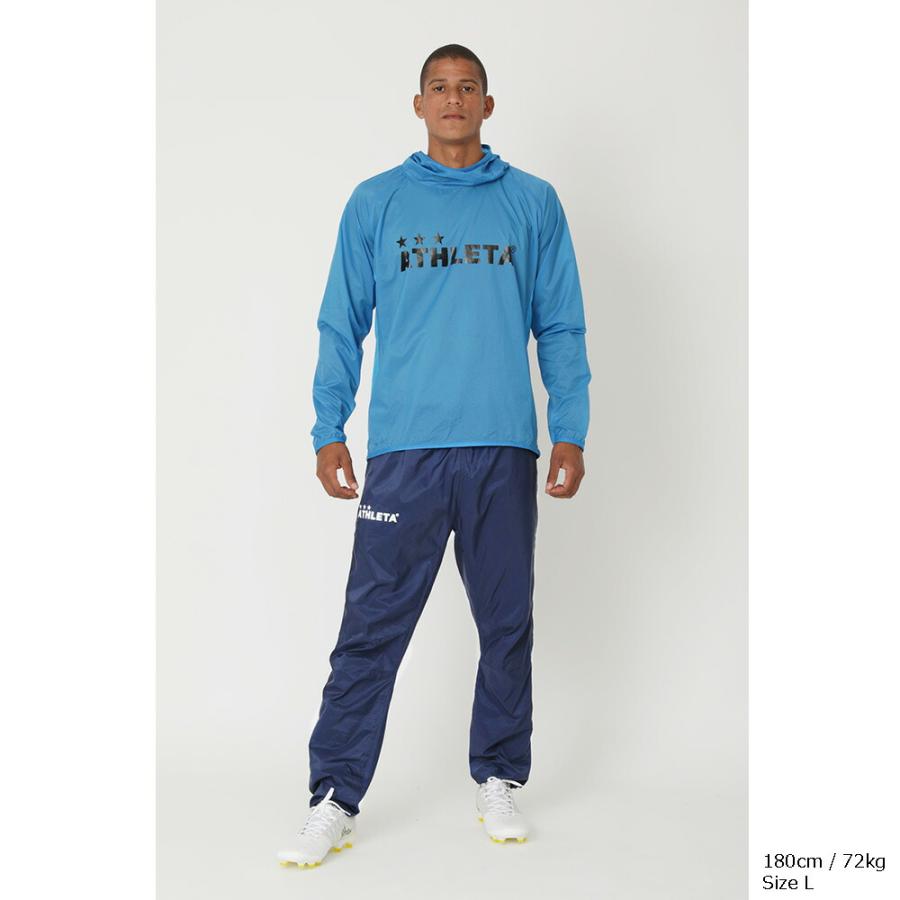 アスレタ ATHLETA ライトウインドシェルパンツ ロングパンツ フットサル サッカー 防風 02383 | ATHLETA | 10