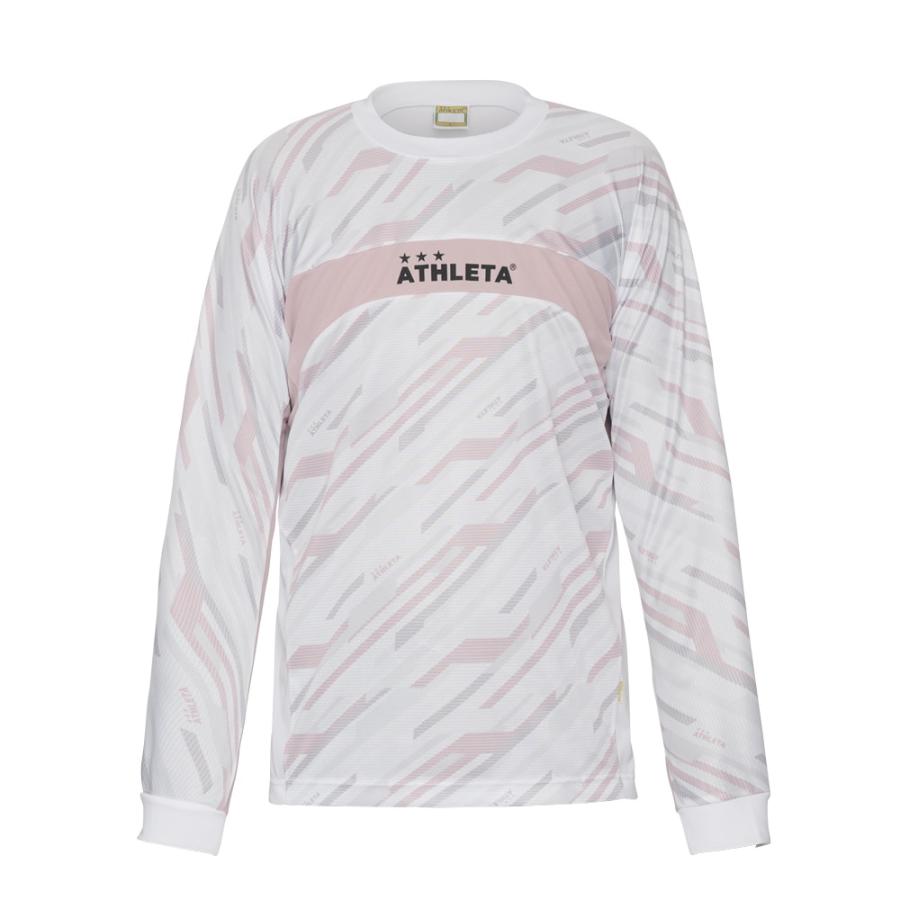 アスレタ ATHLETA グラフィックプラクティスシャツ フットサルウェア 長袖 シャツ プラシャツ ロンT フットサル サッカー  02395 | ATHLETA | 01