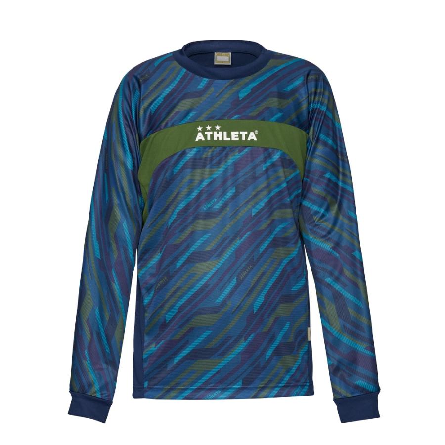 アスレタ ATHLETA グラフィックプラクティスシャツ フットサルウェア 長袖 シャツ プラシャツ ロンT フットサル サッカー  02395 | ATHLETA | 05
