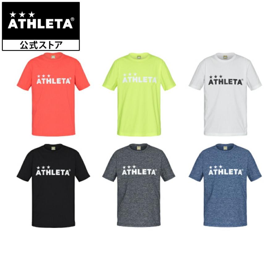 アスレタ ATHLETA カラー杢Tシャツ 半袖 Tシャツ プラシャツ プラクティスシャツ フットサルウェア フットサル サッカー 03363 | ATHLETA
