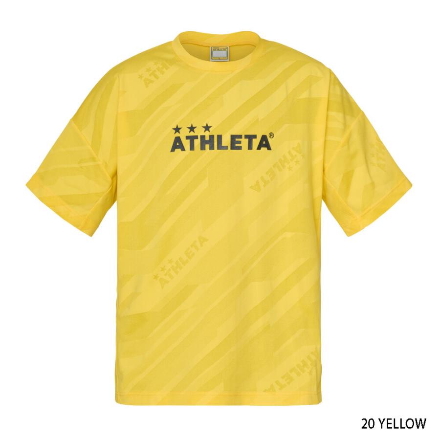 アスレタ ATHLETA ジャガードスウェットシャツ(Jr) 半袖 Tシャツ ジュニア フットサルウェア サッカーウェア フットサル サッカー 03372j | ATHLETA | 03