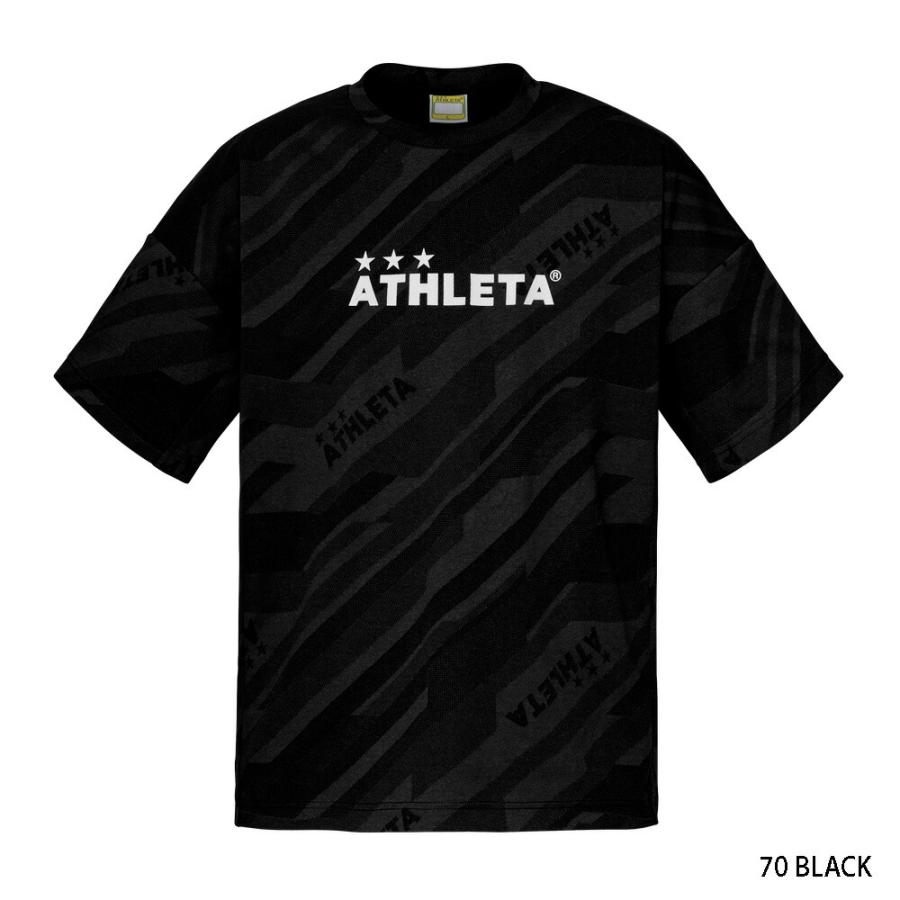 アスレタ ATHLETA ジャガードスウェットシャツ(Jr) 半袖 Tシャツ ジュニア フットサルウェア サッカーウェア フットサル サッカー 03372j | ATHLETA | 07