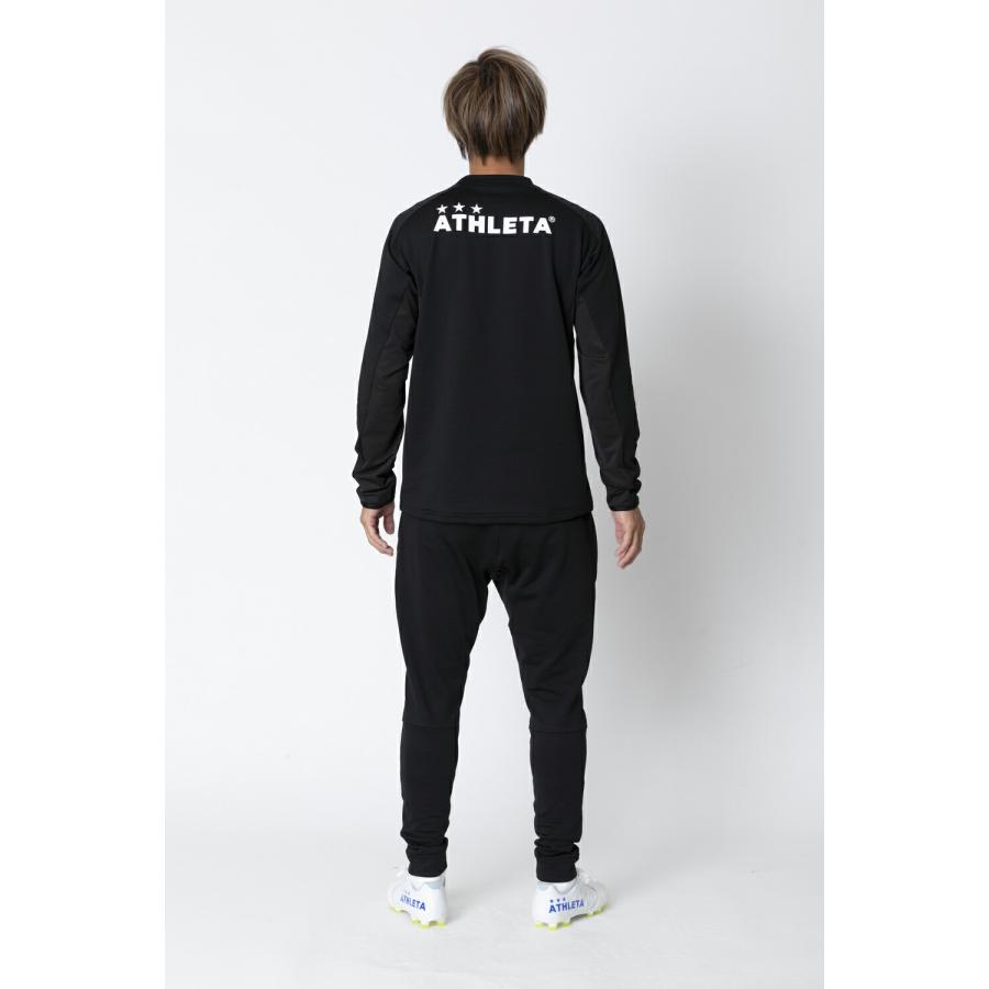 アスレタシャツパンツ新品L アスレタ ATHLETA グリッド起毛TRシャツ サッカー フットサル 04174