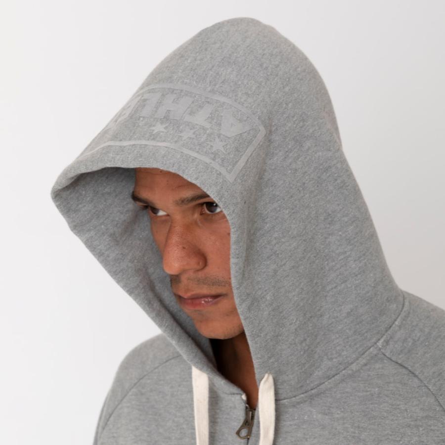 ATHLETA パーカースウェット グレー ATHLETA（アスレタ） スウェットZIPパーカー : アスレタ公式 Yahoo!店