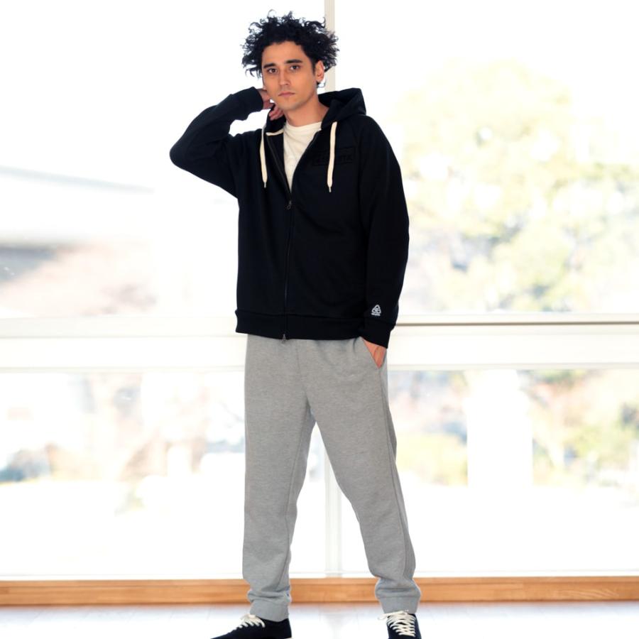ATHLETA フルジップスウェットパーカー＆パンツ　 ブラック ATHLETA（アスレタ） スウェットZIPパーカー : アスレタ公式 Yahoo!店