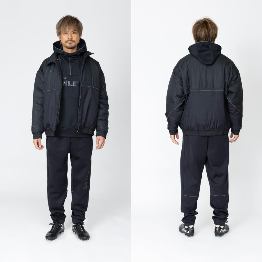 新品限定完売！アスレタロゴジャケットLL/ATHLETAはフットサルブラック ATHLETA（アスレタ） 2026 福袋 トレーニング WINTERセット fuk-26tr