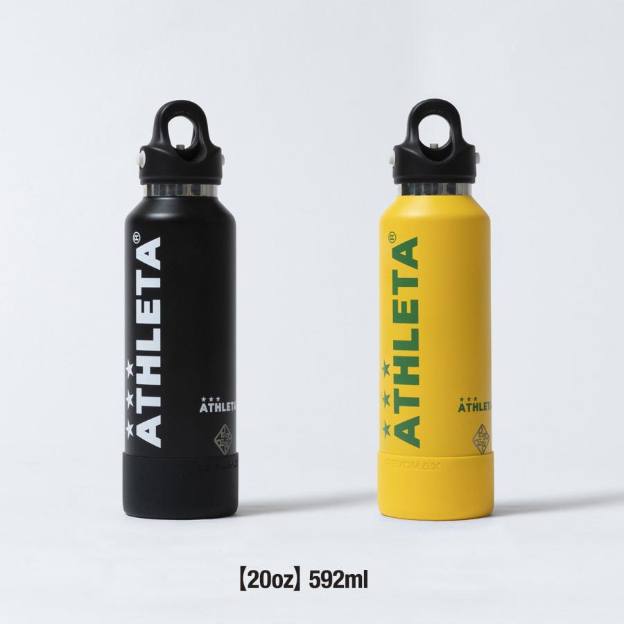 ATHLETA（アスレタ） REVOMAX 真空耐熱ボトル【20oz】（同色シリコン