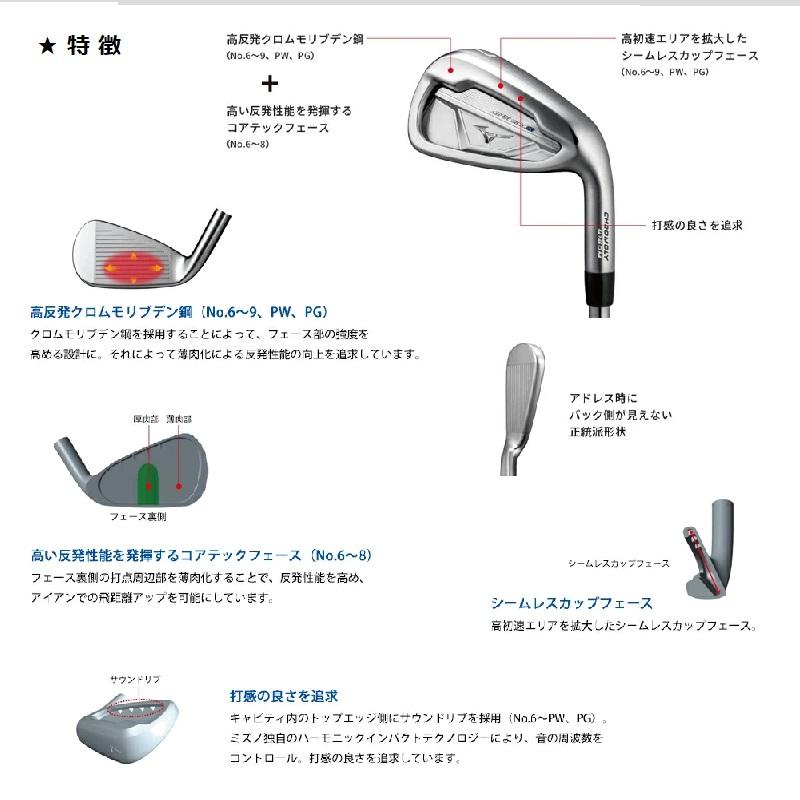MIZUNO ミズノ JPX200X アイアン6本組[5KJGB57276(NO.6 MIZUNO ミズノ JPX200X アイアン6本組[5KJGB57276(NO.6