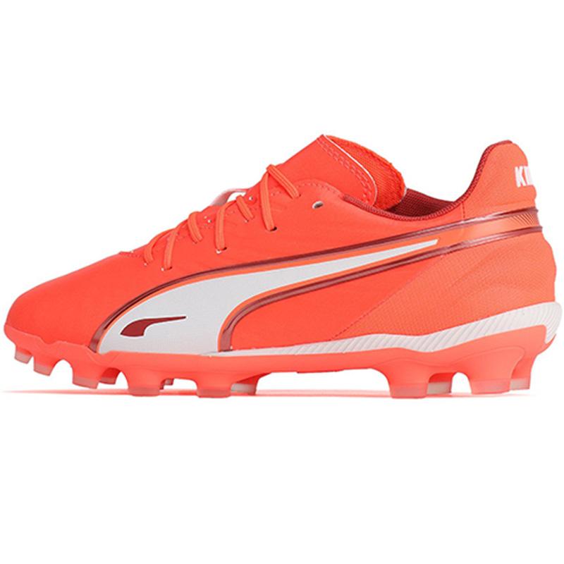 【廃盤•新品】プーマワン j3 HG 27cm 箱あり PUMA（プーマ） キング マッチ ジュニア HG/AG+MID JR 108321-01 子供