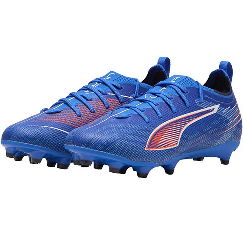 新品未使用 Puma One グリーン/ブルー シューズ 27cm PUMA プーマ ウルトラ 6 プロ FG/AG ジュニア 108552-01 子供