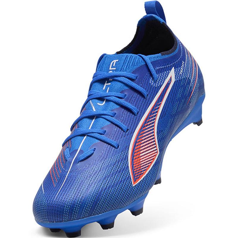 新品未使用 Puma One グリーン/ブルー シューズ 27cm PUMA プーマ ウルトラ 6 プロ FG/AG ジュニア 108552-01 子供