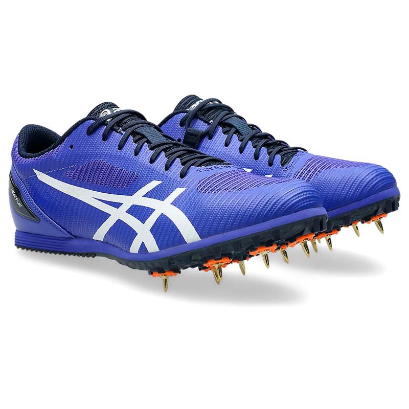アシックス asics ヒートフラット 12 1093A195-401 陸上スパイク 短・中距離用 オールウェザー 土兼用 26SSの画像
