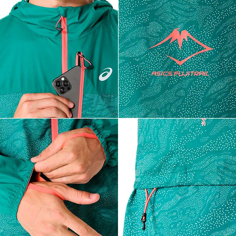 ASICS アシックス asics FUJITRAILパッカブルウィンドブレーカー