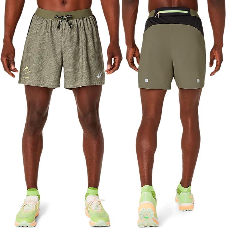 ASICS（アシックス） asics FUJITRAILグラフィック5インチショーツ