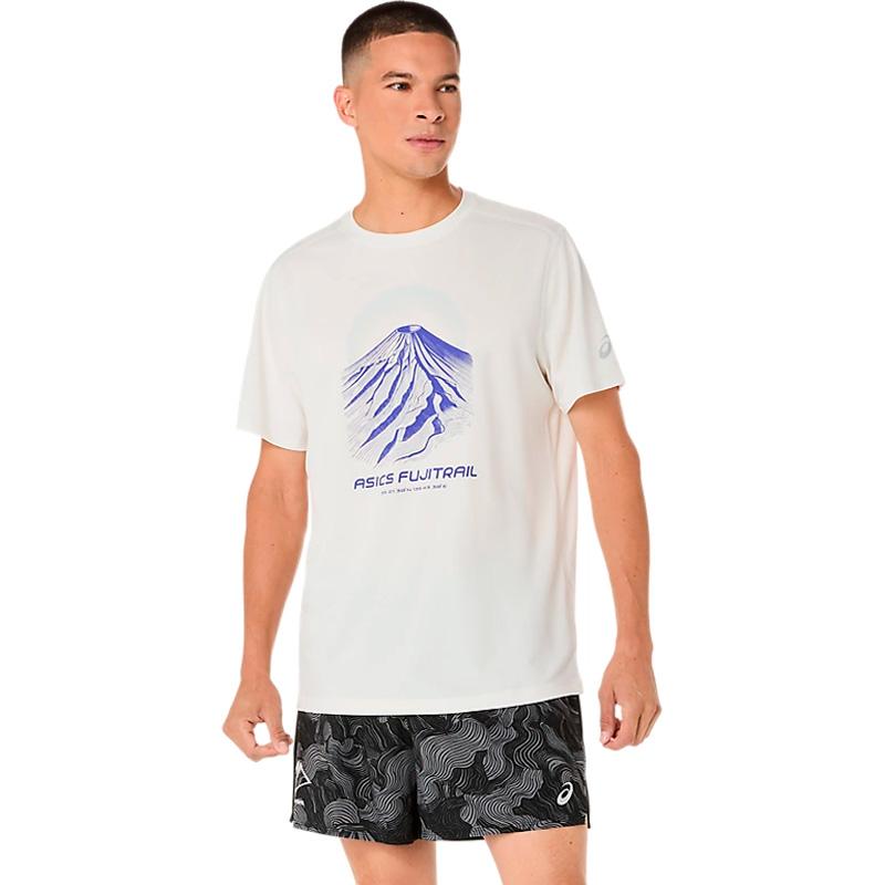 ASICS（アシックス） asics FUJITRAIL ロゴ半袖シャツ 2011D527-100