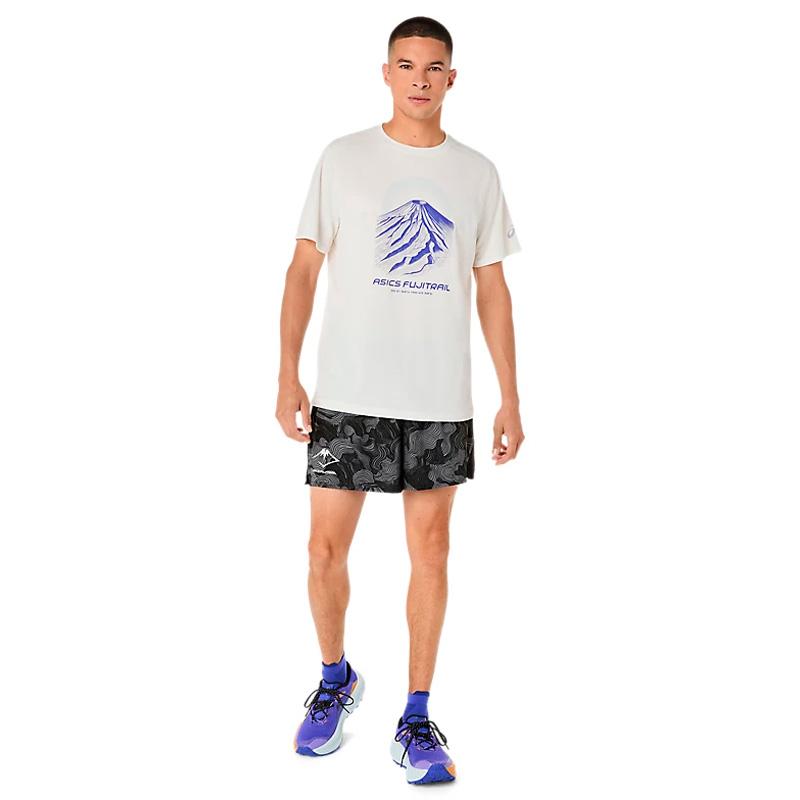 ASICS（アシックス） asics FUJITRAIL ロゴ半袖シャツ 2011D527-100