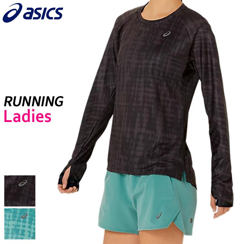 ASICS アシックス asics ウィメンズランニンググラフィック長袖シャツ 