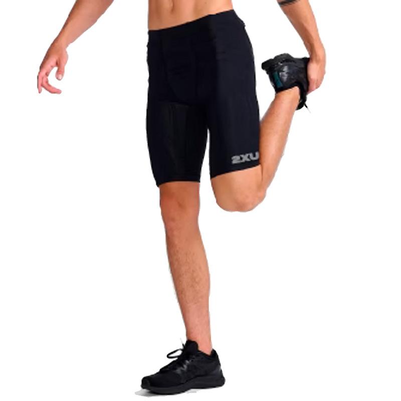 2XU ツータイムズユー ライトスピードMCSラン レースコンプショート MA7235B BLK/SRF メンズ ランニング ウエア タイツ 販売店限定モデルの画像