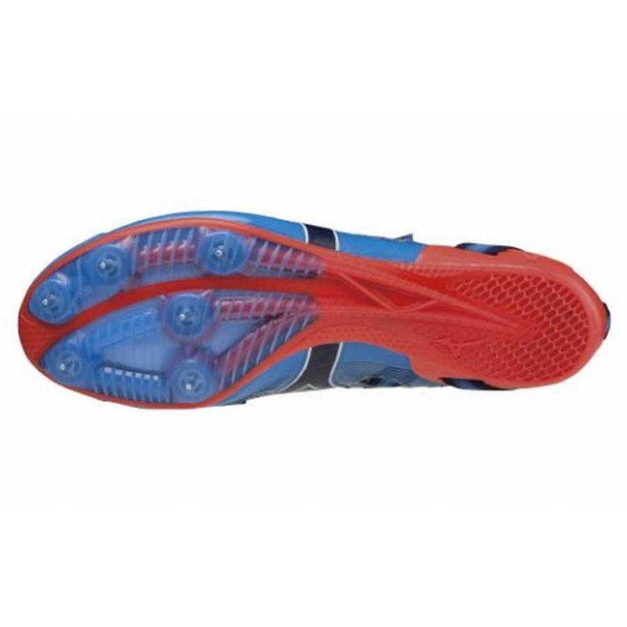 ミズノ MIZUNO エックスレーザー エリート U1GA210127 陸上スパイク 短距離 100〜400M ハードル用の画像