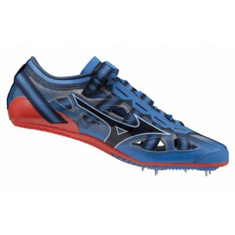 ミズノ MIZUNO エックスレーザー エリート U1GA210127 陸上スパイク 短距離 100〜400M ハードル用の画像