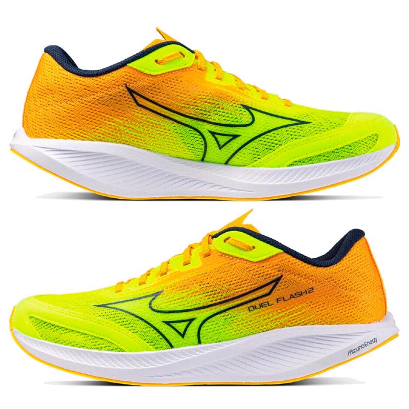 ミズノ MIZUNO デュエルフラッシュ 2 U1GD256004 ユニセックス 陸上 シューズ レーシング トラックレース対応 世界陸連ルール適応 25AWの画像
