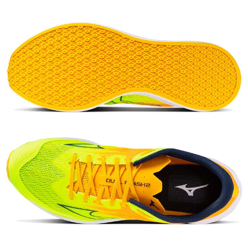 ミズノ MIZUNO デュエルフラッシュ 2 U1GD256004 ユニセックス 陸上 シューズ レーシング トラックレース対応 世界陸連ルール適応 25AWの画像