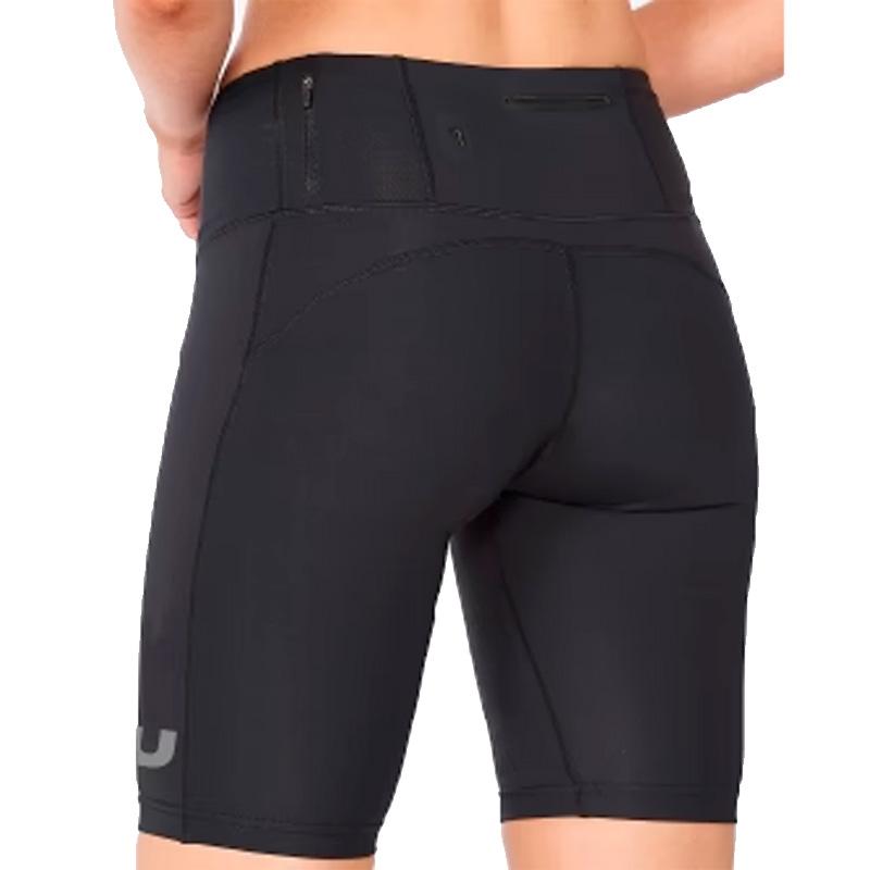 2XU ツータイムズユー ウィメンズ ライトスピードMCSラン レースコンプミッドライズショート WA7236B-BLK/SRF スポーツ ランニング ウエア ボトムス 販売店限定の画像