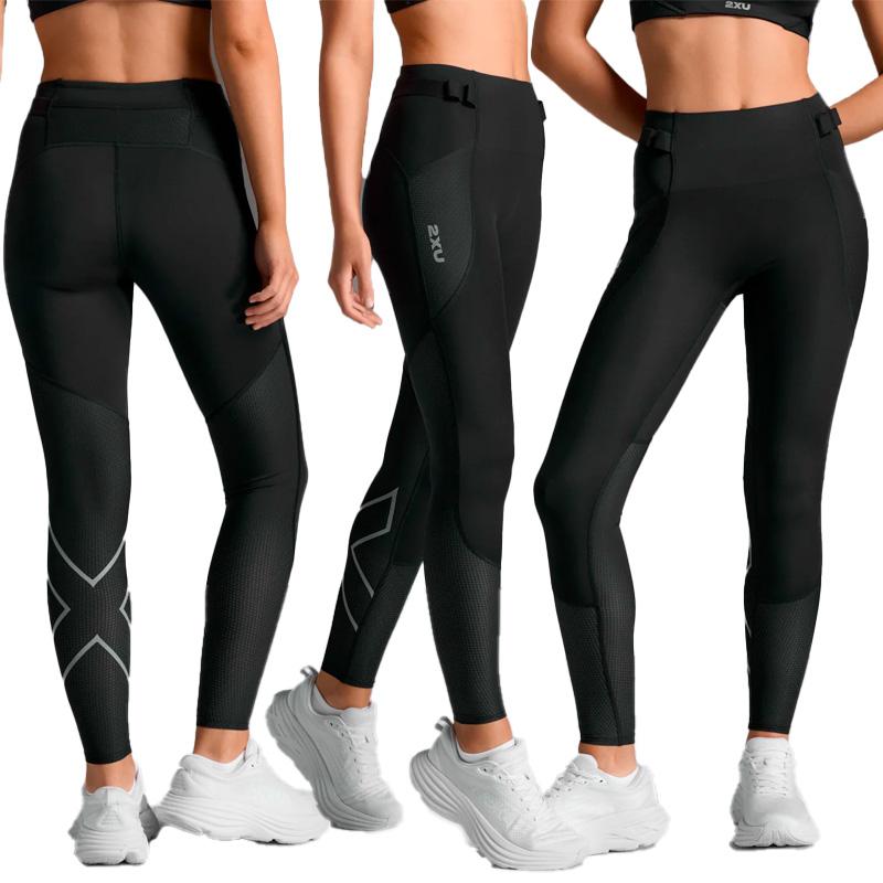 2XU ツータイムズユー ウィメンズ PWXエアロメッシュハイライズコンプレッションタイツ WA7378B スポーツ ランニング トレーニング ウエア ボトムスの画像