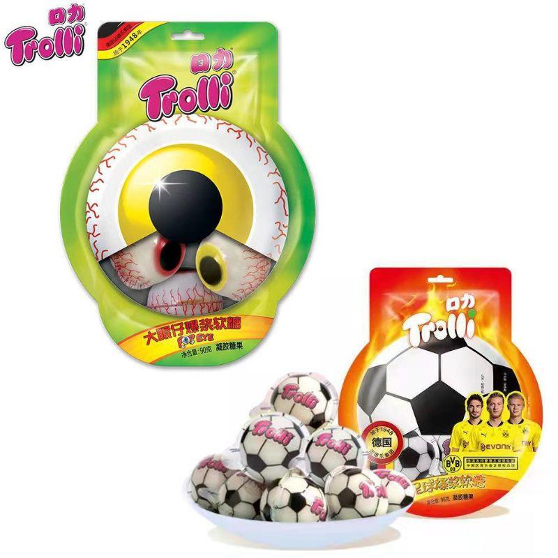 アスリートサポートシステムトローリ Trolli 地球グミ 目玉グミ サッカーグミ 5個 1袋 お菓 ゼリー 韓国の人気菓子 40 Offの激安セール