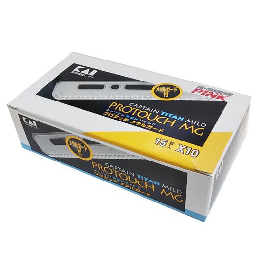 カイキャプテン チタンマイルド プロタッチメタルガード替刃 15枚入り