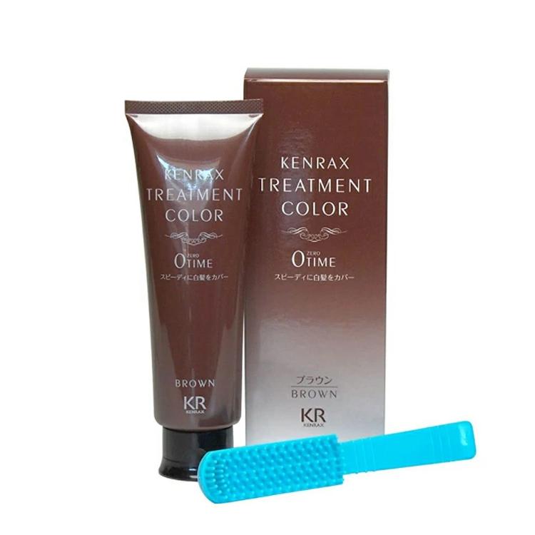 6本セット】ケンラックス トリートメントカラー ブラウン 160g 送料