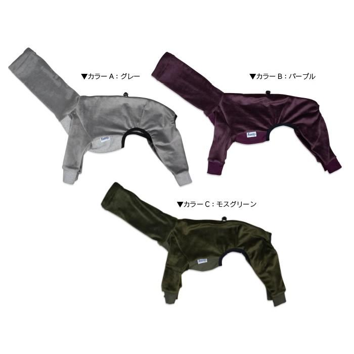 イタグレ 服 フリース ロンパース イタリアングレイハウンド
