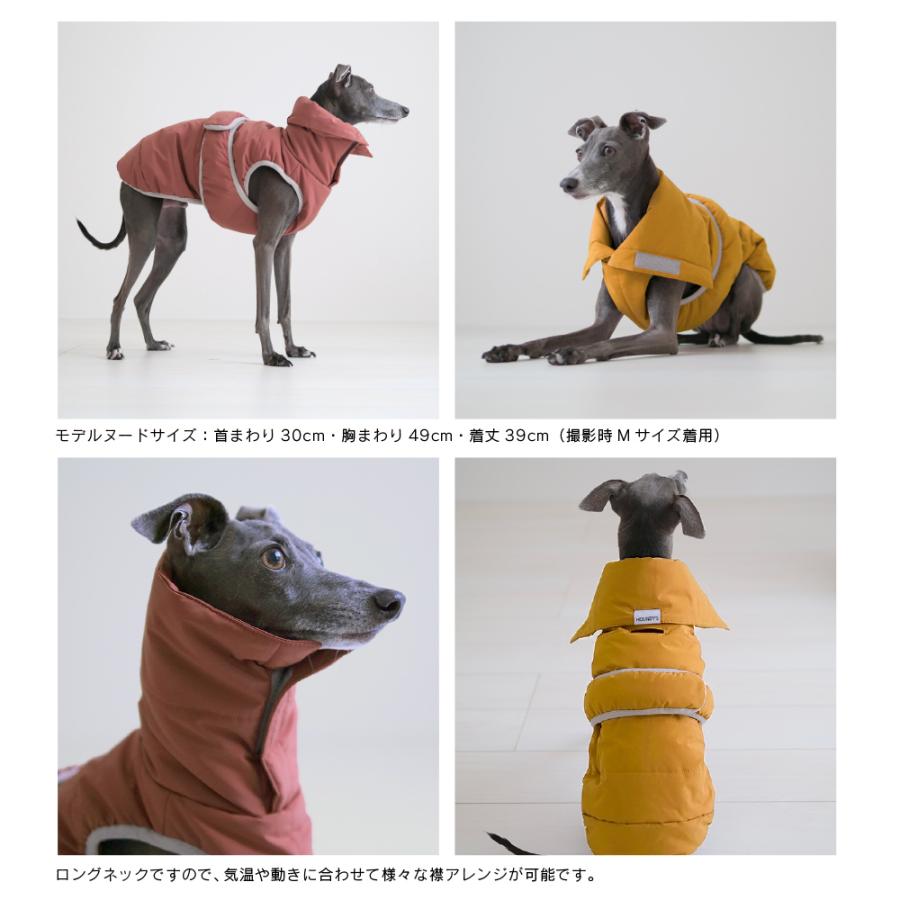 イタグレ 服 プルオーバーパフィ ベスト イタリアングレーハウンド服