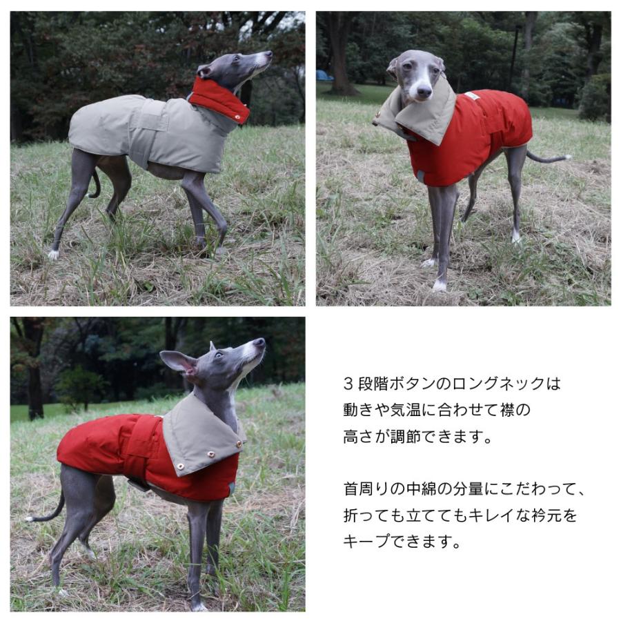 リバーシブル オーバーコート レッド アッシュ イタリアングレーハウンド 服 イタグレ Reversiblered Athos Shop 通販 Yahoo ショッピング